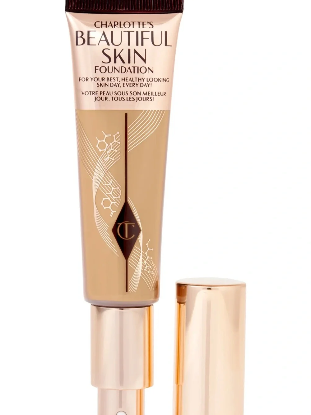 NEW Charlotte Tilbury Beautiful Skin Foundation 6N Medium Neutral